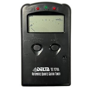 Delta DT 9700 Automatic Quartz Guitar Tuner – 9V Battery Electric & Acoustic